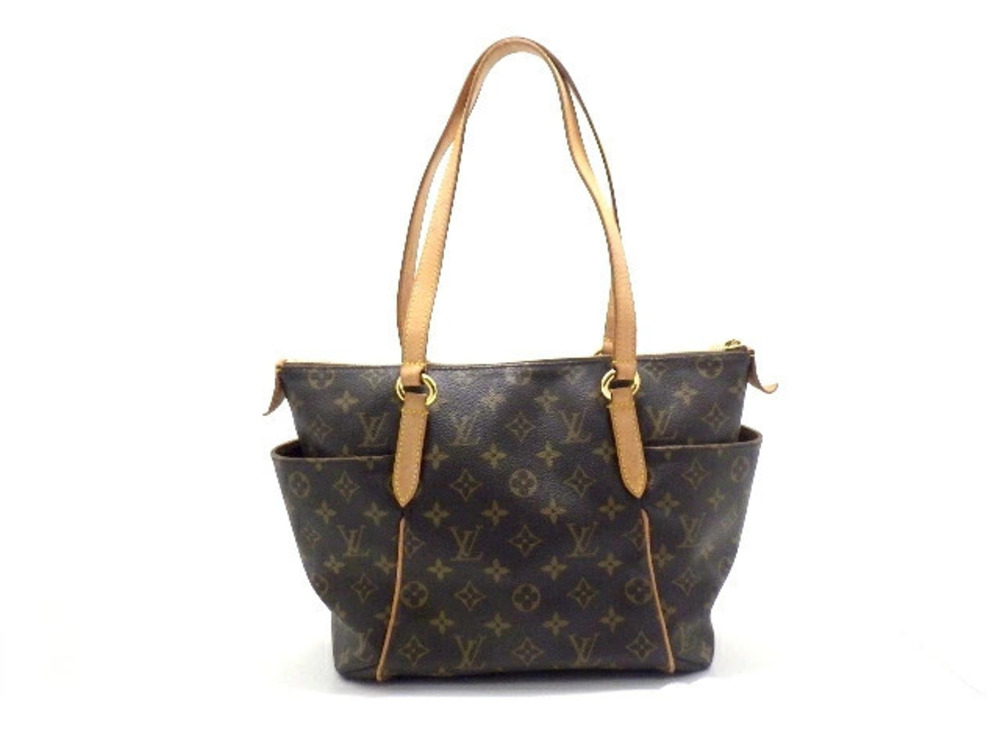 Louis Vuitton Totally Monogram Bag Tote Brown